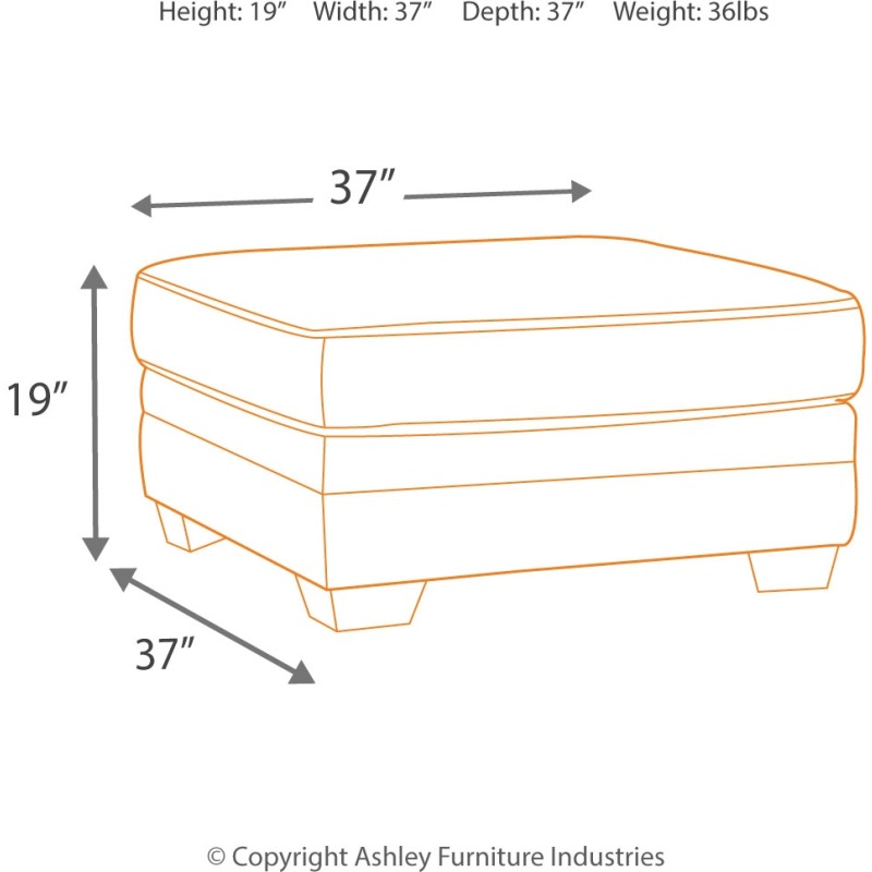 Justyna Oversized Ottoman