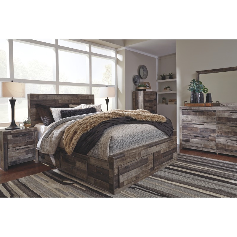 Derekson Queen Panel Bed with Storage