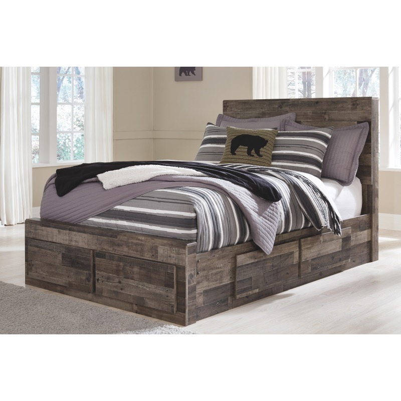 Derekson Full Panel Bed with Storage