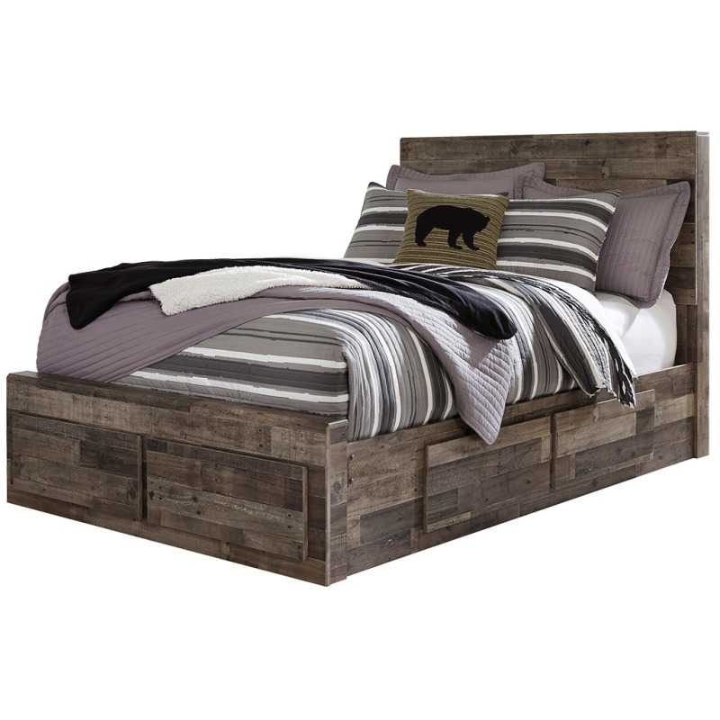 Derekson Full Panel Bed with Storage