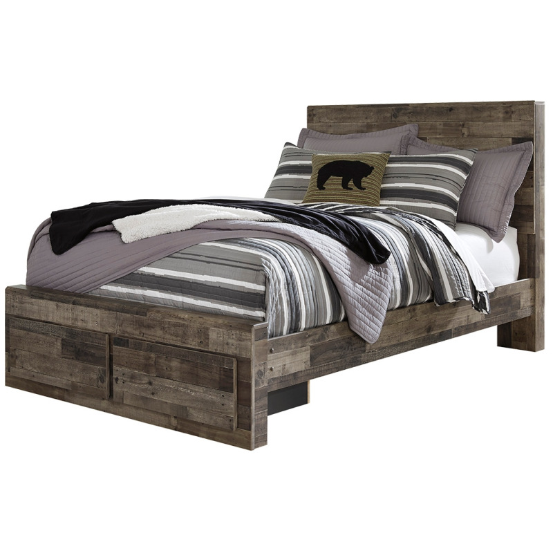 Derekson Full Panel Bed with Storage