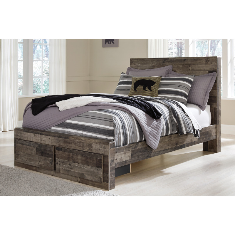 Derekson Full Panel Bed with Storage