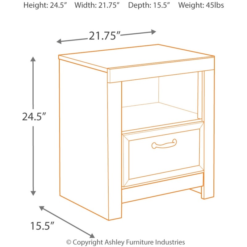 Willabry Nightstand