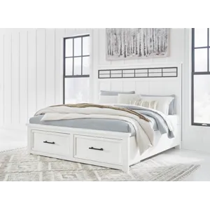 Ashbryn King/California King Storage Footboard