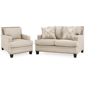 Claredon Loveseat and Chair