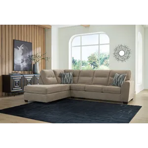 Olten 2-Piece Sectional with Chaise and Ottoman
