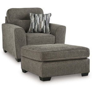Olten Oversized Chair and Accent Ottoman