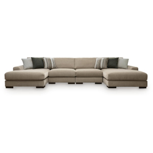 Linenhause 4-Piece Double Chaise Sectional