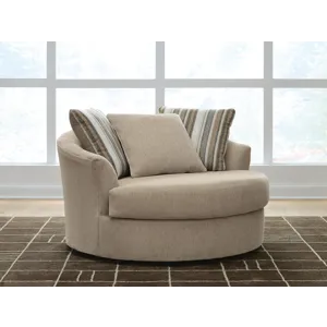 Linenhause Oversized Swivel Accent Chair