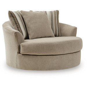 Linenhause Oversized Swivel Accent Chair