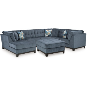 Maxon Place 3-Piece Sectional and Ottoman