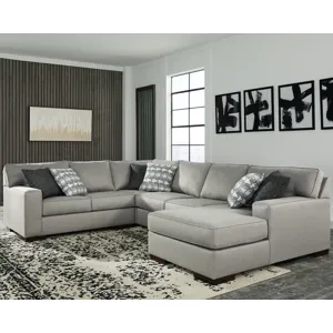 Marsing Nuvella 4-Piece Sleeper Sectional with Chaise
