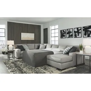 Marsing Nuvella 4-Piece Sleeper Sectional with Chaise