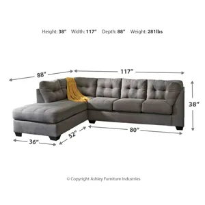 Maier 2-Piece Sleeper Sectional with Chaise