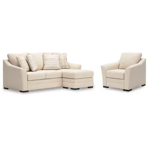Lango Sofa Chaise and Chair