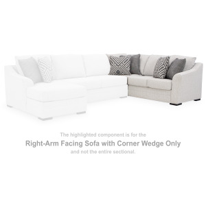 Koralynn Right-Arm Facing Sofa with Corner Wedge