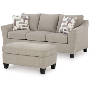 Willarae Queen Sofa Sleeper and Ottoman
