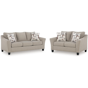 Willarae Queen Sofa Sleeper and Loveseat