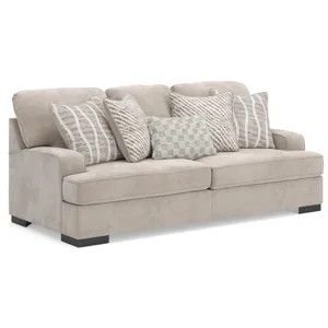 High Profile Sofa, Oversized Chair and Ottoman