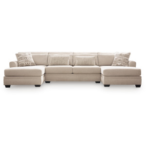 Mandi Point 3-Piece Double Chaise Sectional