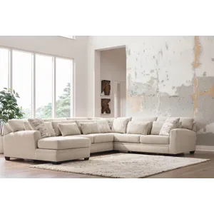 Mandi Point 4-Piece Sectional with Chaise