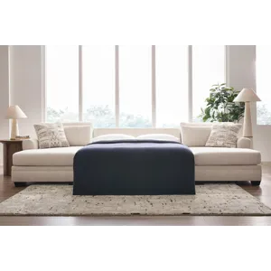 Mandi Point 3-Piece Double Chaise Sleeper Sectional