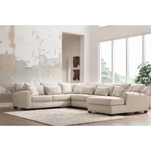 Mandi Point 4-Piece Sectional with Chaise