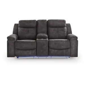 Brysonview Reclining Loveseat with Console