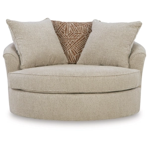 Steelwater Retreat Oversized Swivel Accent Chair