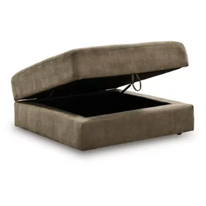 Camellia-Court Ottoman With Storage