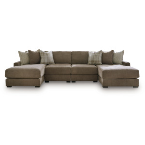 Camellia-Court 4-Piece Double Chaise Sectional