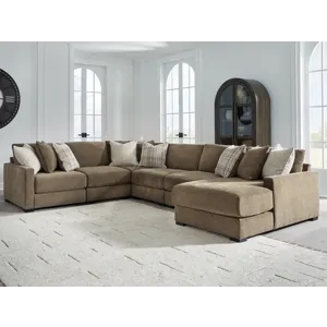 Camellia-Court 6-Piece Sectional with Chaise