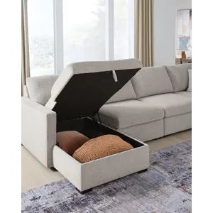 ModMax Luxe 4-Piece Double Storage Chaise Sectional