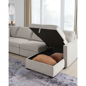 ModMax Luxe 4-Piece Double Storage Chaise Sectional