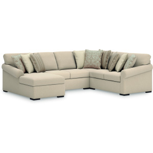 LadyMae 4-Piece Sectional with Chaise