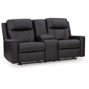 Mackmenville Reclining Loveseat with Console