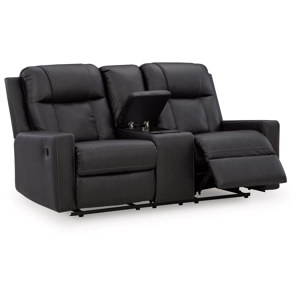 Mackmenville Reclining Loveseat with Console