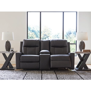 Mackmenville Reclining Loveseat with Console