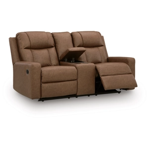Mackmenville Reclining Loveseat with Console