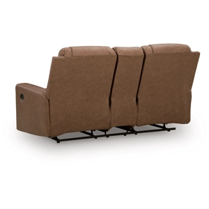 Mackmenville Reclining Loveseat with Console