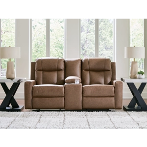 Mackmenville Reclining Loveseat with Console