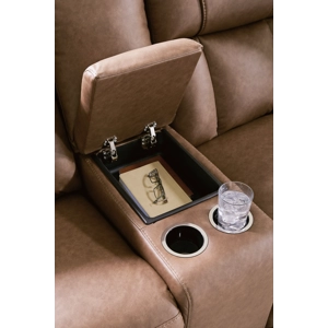Mackmenville Reclining Loveseat with Console