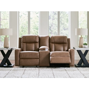 Mackmenville Reclining Loveseat with Console