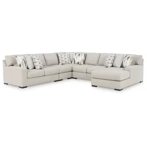 Laurelgrove 5-Piece Sectional with Chaise