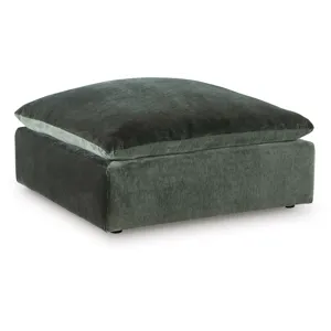 Carriage View Oversized Accent Ottoman
