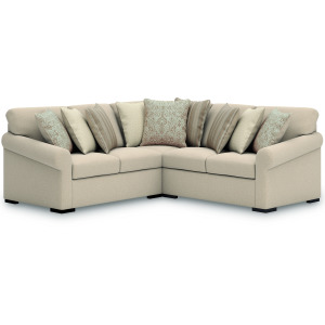 LADYMAE TWILL 3PC SECTIONAL