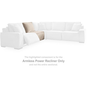 Carceri Armless Power Recliner