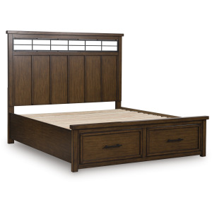 Taffenbrook King Panel Storage Bed