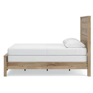 Brozmont Queen Panel Bed, Dresser and Mirror