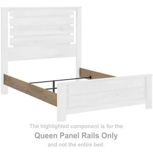 Brozmont Queen Panel Rails
